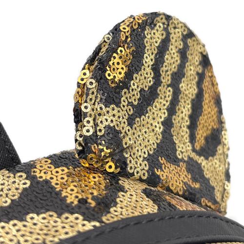 Disney PARKS (ディズニーパーク) リュック レディース ブラック×ゴールド