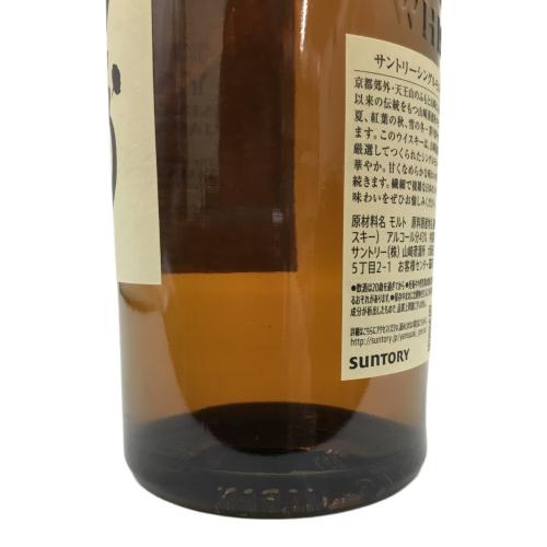 SUNTORY (サントリー) ジャパニーズウィスキー 山崎 ノンエイジ 700ml
