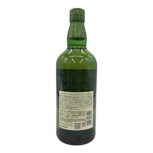 SUNTORY (サントリー) ジャパニーズウィスキー 白州 ノンエイジ 700ml