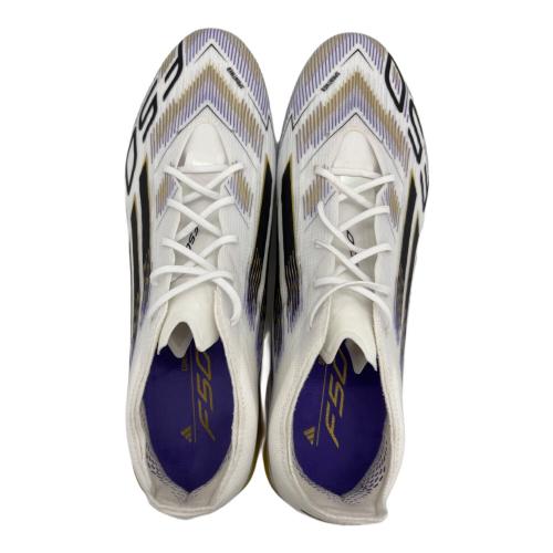 adidas (アディダス) サッカースパイク JR1701 F50 Elite HG メンズ SIZE 28.5cm ホワイト×ブラック