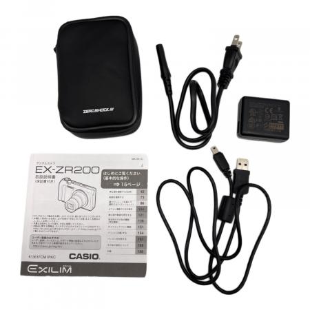 CASIO (カシオ) HIGH SPEED EXILIM EX-ZR200 動作確認済｜トレファクONLINE