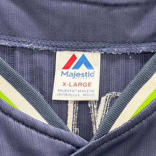 Majestic (マジェスティック) 東京ヤクルトスワローズ 応援グッズ SIZE XL ネイビー×グリーン