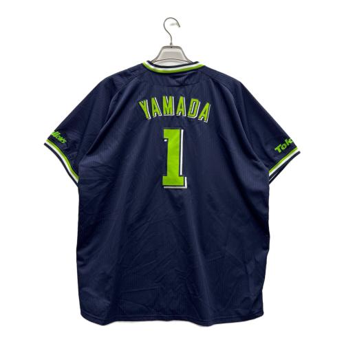 Majestic (マジェスティック) 東京ヤクルトスワローズ 応援グッズ SIZE XL ネイビー×グリーン