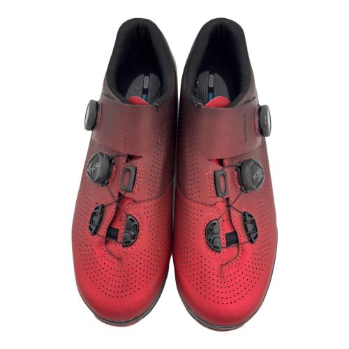 SHIMANO (シマノ) ビンディングシューズ SHXC701M メンズ 27.8cm レッド