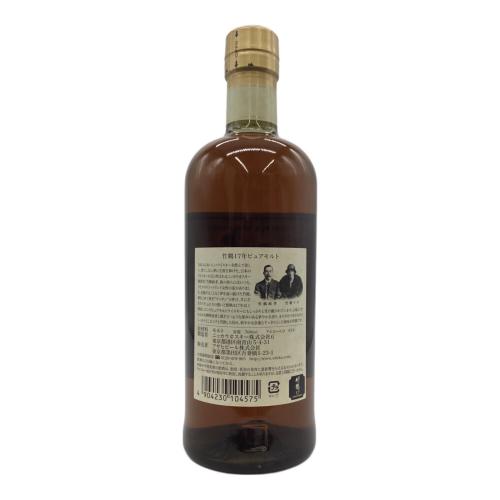ニッカ ジャパニーズウィスキー 竹鶴 17年 ピュアモルト 700ml