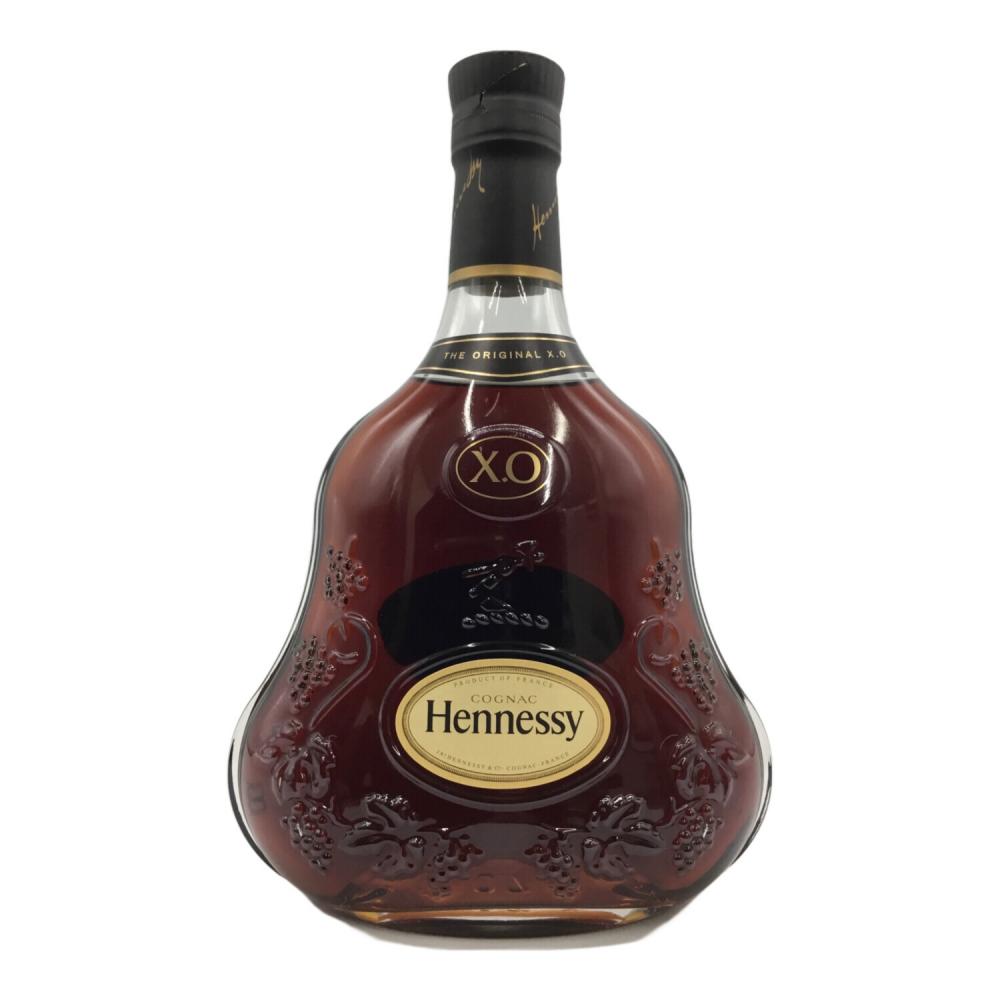 ヘネシー Hennessy X.O 黒キャップ 箱付 700ml ブランデー ヘネシー (Hennessy) ブランデー XO 黒キャップ 700ml｜トレファクONLINE