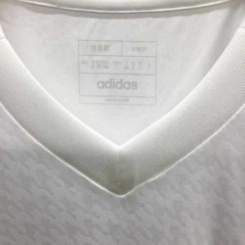 adidas (アディダス) レアル・マドリード 24/25 ホームレプリカユニフォーム エデル・ミリトン ゲームシャツ メンズ SIZE L ホワイト