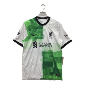 NIKE (ナイキ) リバプールFC 23/24 アウェイレプリカユニフォーム コナー・ブラッドリー ゲームシャツ メンズ SIZE M グリーン×ホワイト