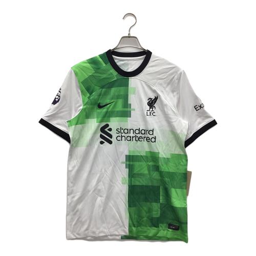 NIKE (ナイキ) リバプールFC 23/24 アウェイレプリカユニフォーム コナー・ブラッドリー ゲームシャツ メンズ SIZE M グリーン×ホワイト