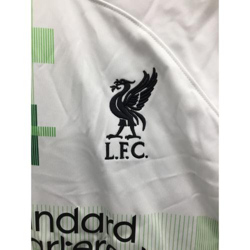 NIKE (ナイキ) リバプールFC 23/24 アウェイレプリカユニフォーム コナー・ブラッドリー ゲームシャツ メンズ SIZE M グリーン×ホワイト