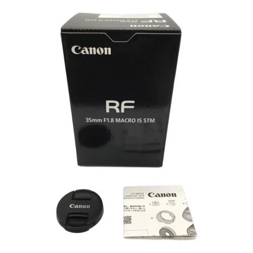 CANON (キヤノン) レンズ RF35mm F1.8 MACRO IS STM