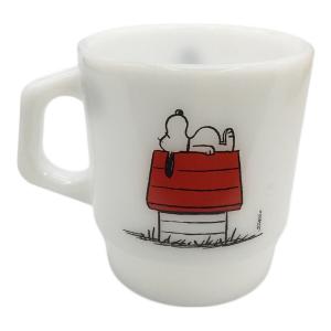 Fire King (ファイヤーキング) マグカップ スヌーピー レッドバロン