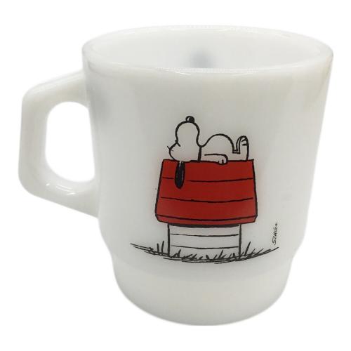 Fire King (ファイヤーキング) マグカップ スヌーピー レッドバロン