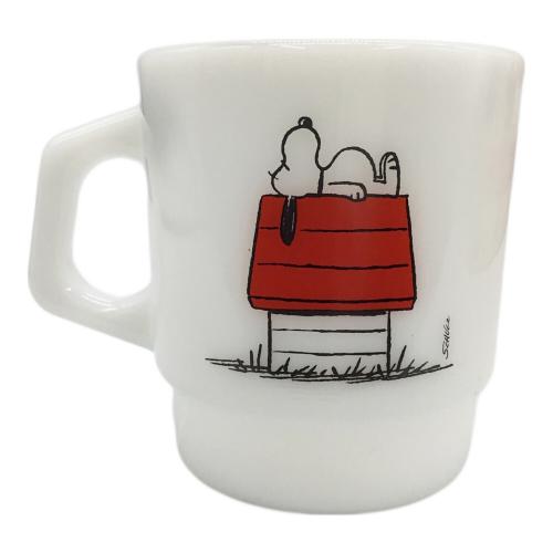 Fire King (ファイヤーキング) マグカップ スヌーピー レッドバロン