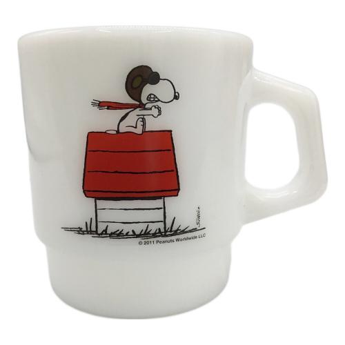 Fire King (ファイヤーキング) マグカップ スヌーピー レッドバロン
