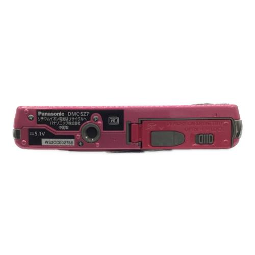 Panasonic (パナソニック) コンパクトデジタルカメラ LUMIX DMC-SZ7 ピンク