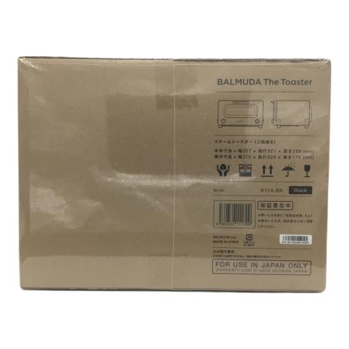 BALMUDA (バルミューダ) スチームトースター K11A-BK