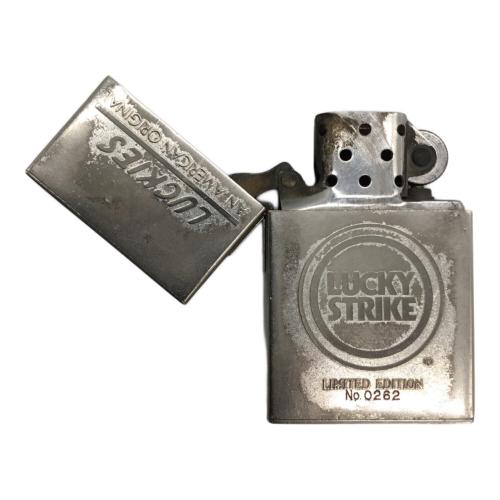 ZIPPO (ジッポ) LUCKIESTRIKE 1933 レプリカ ファーストリリース LIMITED EDITION No.0262 オイルライター