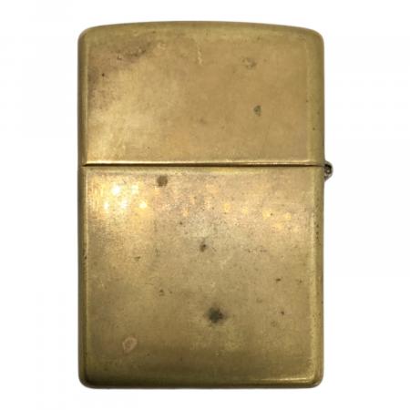 ZIPPO ジッポー オイルライター 香港 SOLID BRASS ZIPPO (ジッポ) SOLID BRASS 2000年製 オイルライター｜トレファクONLINE