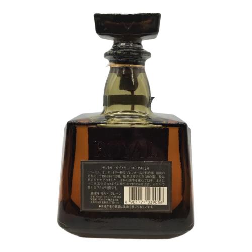 サントリー ローヤル 12年 ジャパニーズウィスキー ブラックラベル 700ml