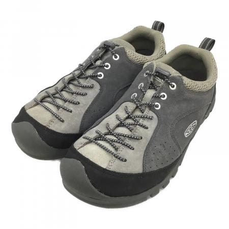 【USED美品】 ジャスパー　グレー　ライトグレー　プランター KEEN (キーン) ジャスパー ロックス エスピー トレッキングシューズ