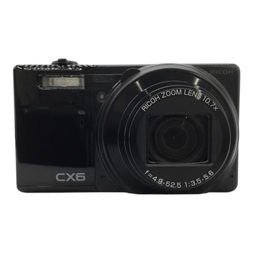 RICOH (リコー) コンパクトデジタルカメラ CX6 ブラック