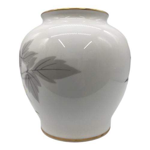 大倉陶園 (オオクラトウエン) 花瓶 金蝕バラ