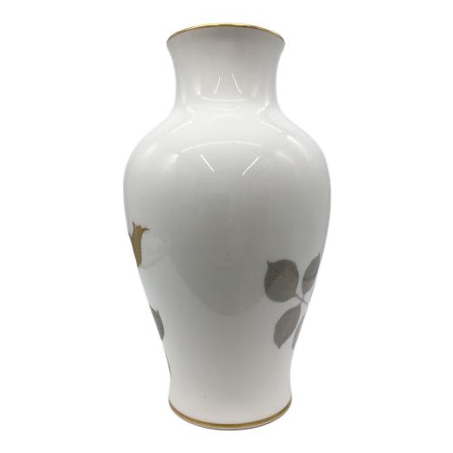 大倉陶園 (オオクラトウエン) 花瓶 金蝕バラ