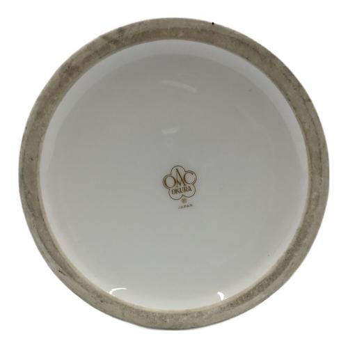 大倉陶園 (オオクラトウエン) 花瓶 金蝕バラ