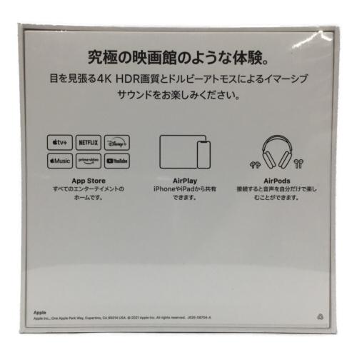 Apple (アップル) Apple TV 4K(第2世代) 32GB MXGY2J/A ブラック
