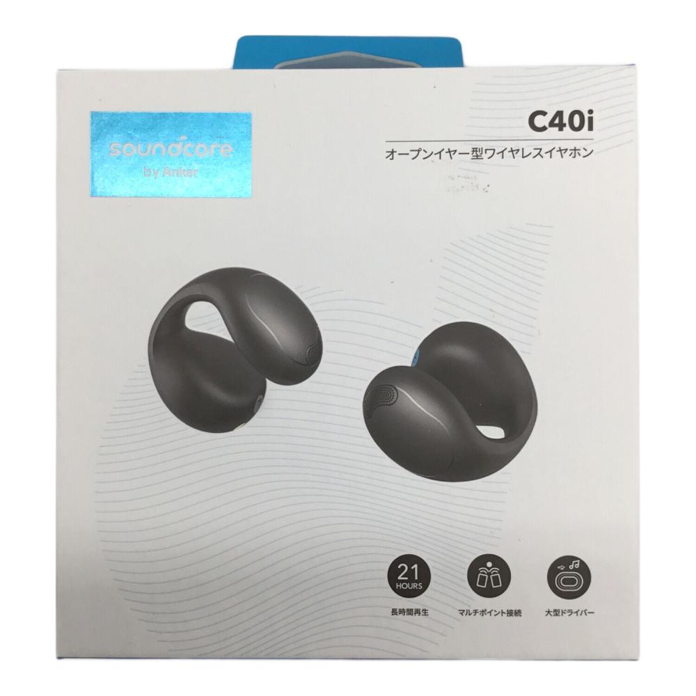 Anker Soundcore C40i ワイヤレスイヤホン メタリックグレー Anker (アンカー) ワイヤレスイヤホン C40i メタリックグレー