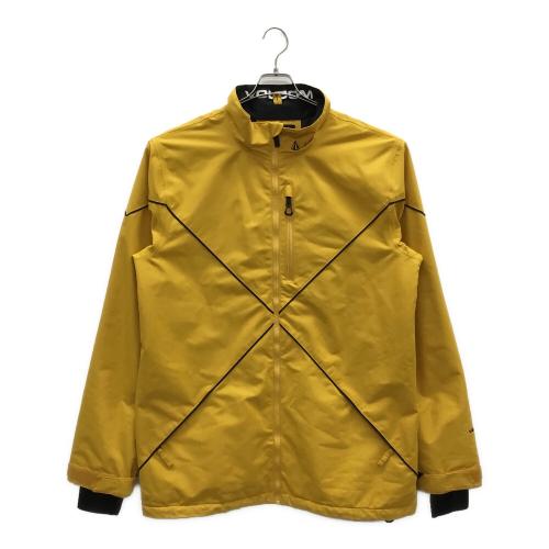 VOLCOM (ボルコム) スキーウェア(ジャケット) G0652114 メンズ SIZE XL イエロー×ブラック