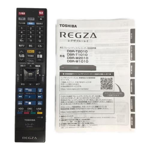 TOSHIBA (トウシバ) Blu-rayレコーダー DBR-W2010 2TB 2021年製