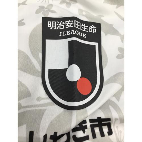 UNDER ARMOUR (アンダーアーマー) いわきFC 2023年アウェイユニフォーム ゲームシャツ SIZE LG ホワイト×ネイビー