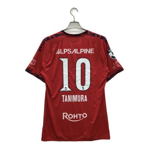 UNDER ARMOUR (アンダーアーマー) いわきFC 10周年記念ユニフォーム 谷村海那 ゲームシャツ SIZE 3XL レッド
