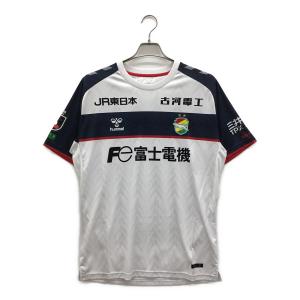 hummel (ヒュンメル) ジェフユナイテッド市原・千葉 2024年2ndオーセンティックユニフォーム ゲームシャツ SIZE XO ホワイト
