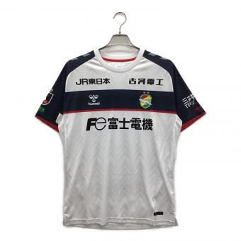 hummel (ヒュンメル) ジェフユナイテッド市原・千葉 2024年2ndオーセンティックユニフォーム ゲームシャツ SIZE XO ホワイト