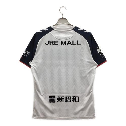 hummel (ヒュンメル) ジェフユナイテッド市原・千葉 2024年2ndオーセンティックユニフォーム ゲームシャツ SIZE XO ホワイト