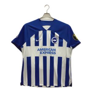 NIKE (ナイキ) ブライトン・アンド・ホーヴ・アルビオンFC 23/24ホームユニフォーム フリオ・エンシソ ゲームシャツ 2XL ブルー×ホワイト
