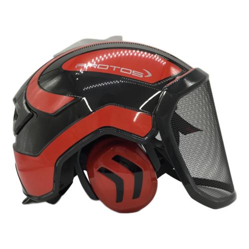 Protos (プロトス) インテグラル フォレスト ヘルメット レッド×ブラック