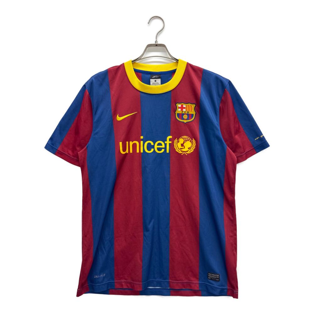 NIKE (ナイキ) FCバルセロナ 10/11ホームユニフォーム ゲームシャツ