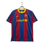 NIKE (ナイキ) FCバルセロナ 10/11ホームユニフォーム ゲームシャツ メンズ SIZE L レッド×ネイビー