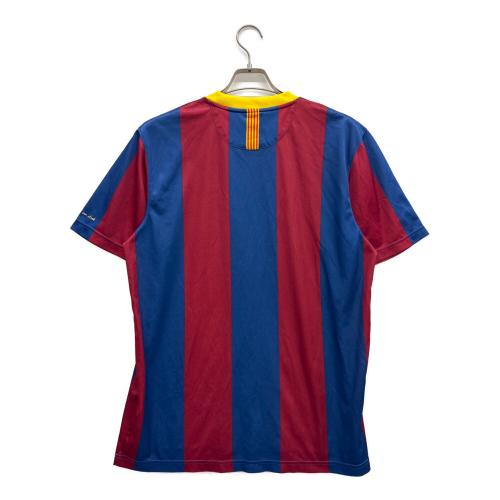 NIKE (ナイキ) FCバルセロナ 10/11ホームユニフォーム ゲームシャツ メンズ SIZE L レッド×ネイビー
