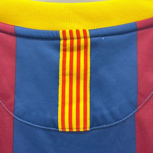 NIKE (ナイキ) FCバルセロナ 10/11ホームユニフォーム ゲームシャツ メンズ SIZE L レッド×ネイビー