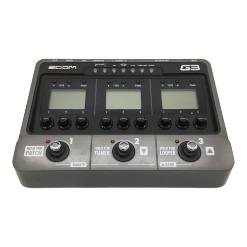 ZOOM (ズーム) マルチエフェクター G3 電池駆動
