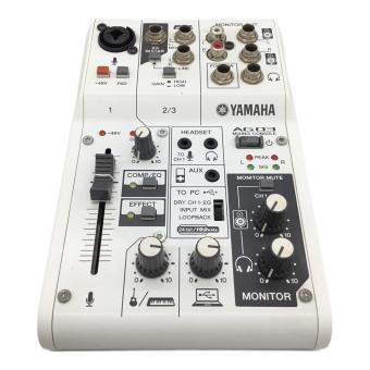YAMAHA (ヤマハ) ウェブキャスティングミキサー AG03