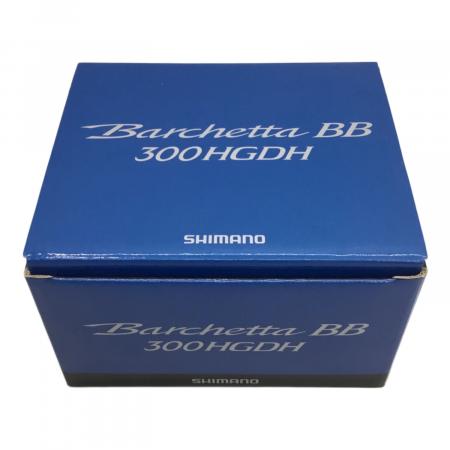 SHIMANO (シマノ) バルケッタ BB 300HGDH ベイトリール 03702