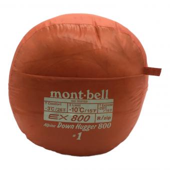 mont-bell (モンベル) マミー型シュラフ(ダウン) 1121373 アルパインダウンハガー800