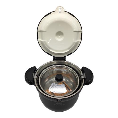 THERMOS (サーモス) 真空保存調理器シャトルシェフ KBG-3000 3～5人用 ブラック