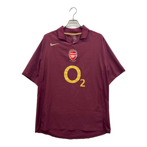 NIKE (ナイキ) アーセナル 2005-2006モデル ゲームシャツ メンズ SIZE XL ワインレッド